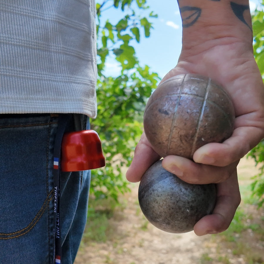 Tirflem : Ramasse-boule & cochonnet rouge | Made in France