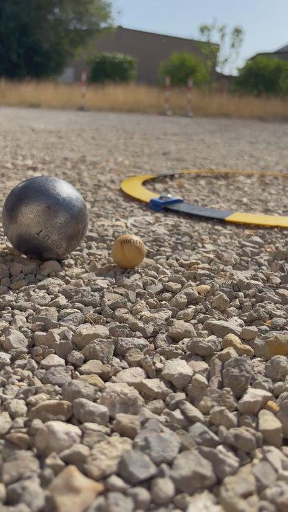 Clip pour cercle de pétanque